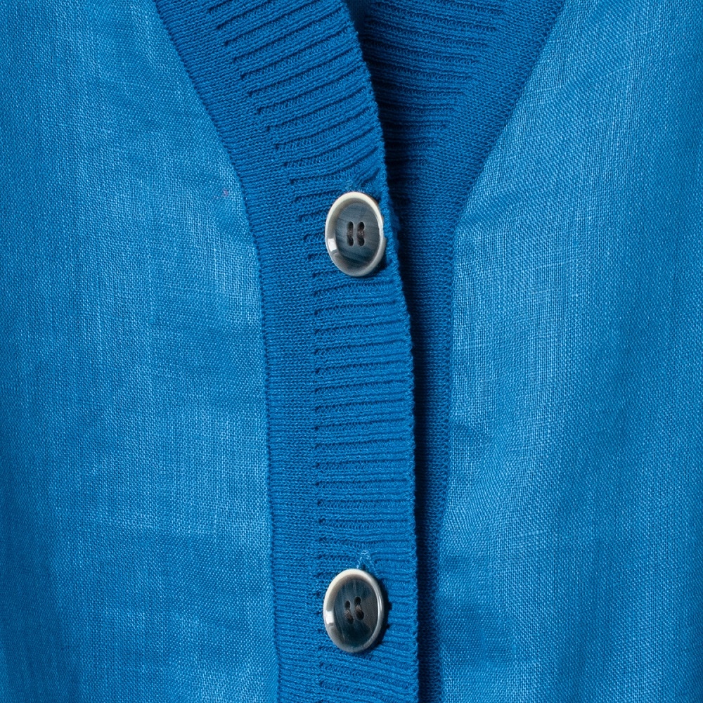 [le ciel de HARRISS] Linen Shirt Cardigan
