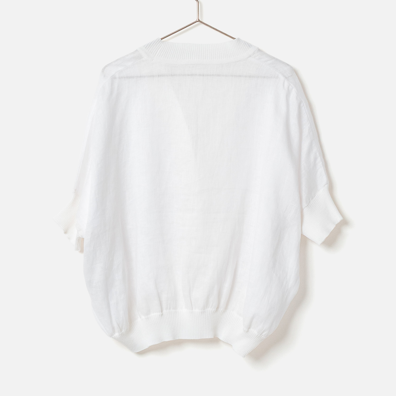 [le ciel de HARRISS] Linen Shirt Cardigan