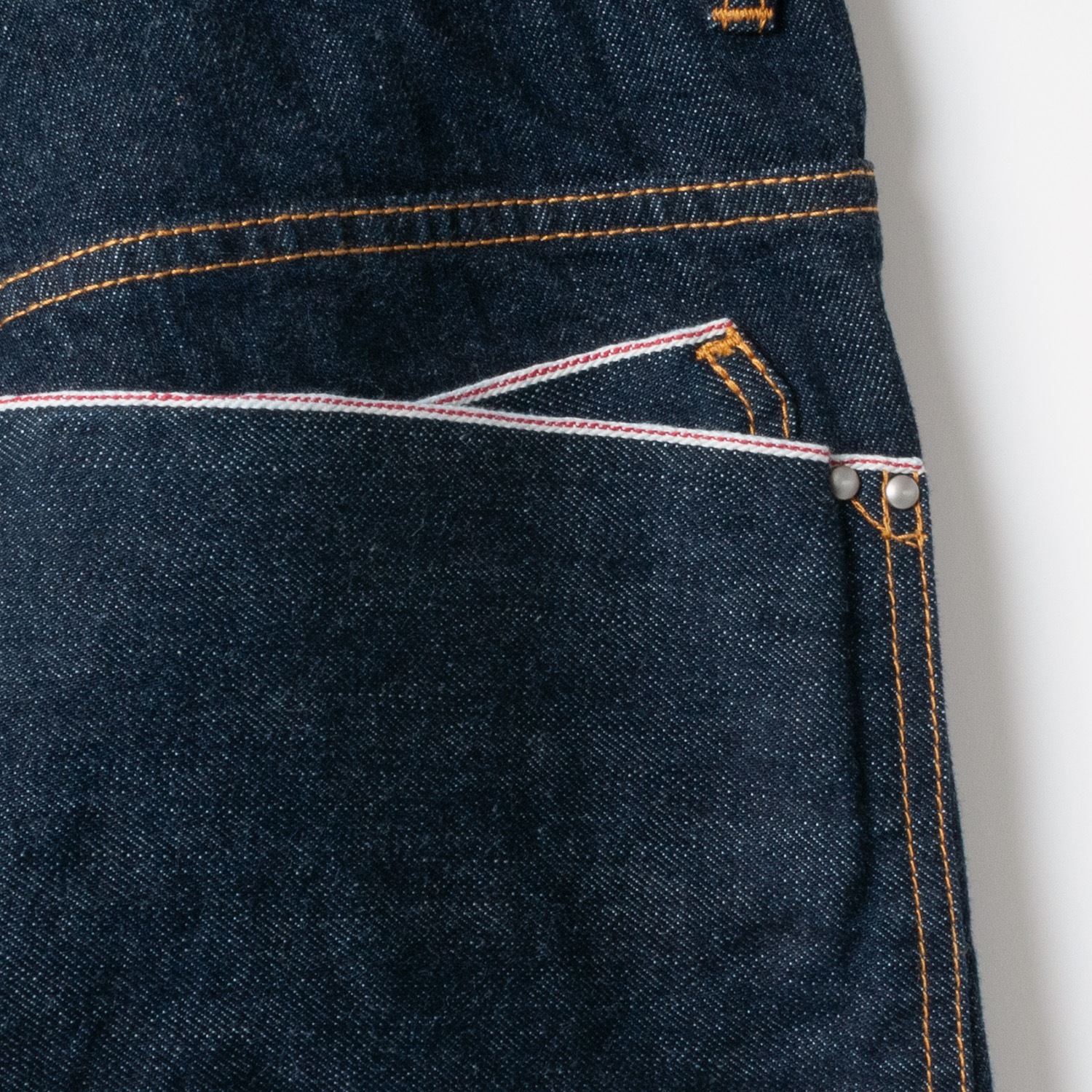 [RaPPELER] Selvedge denim_Navy blue(50)