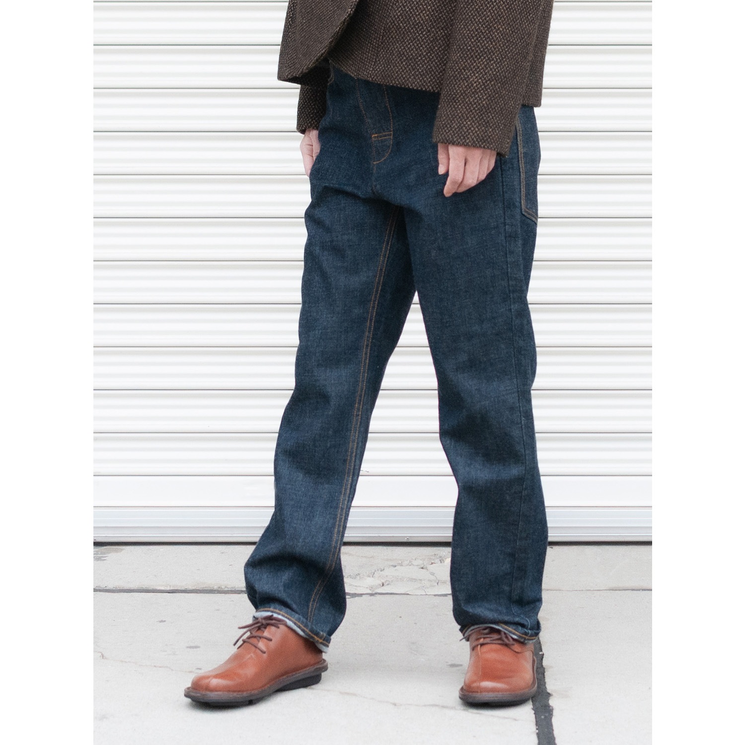 [RaPPELER] Selvedge denim_Navy blue(50)