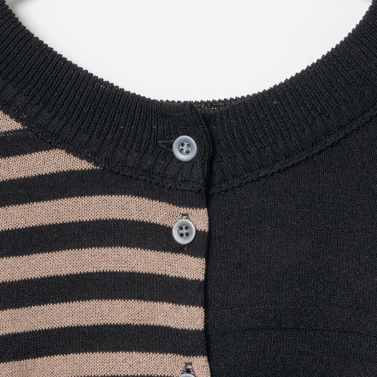 [RaPPELER] 2way Striped Knit_Brown(71)