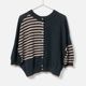 [RaPPELER] 2way Striped Knit_Brown(71)