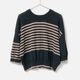 [RaPPELER] 2way Striped Knit_Brown(71)