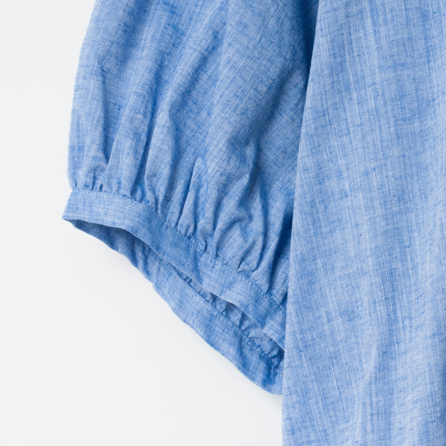 [le ciel de HARRISS] Volume Sleeve Mini Collar Shirt