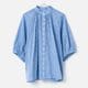 [le ciel de HARRISS] Volume Sleeve Mini Collar Shirt