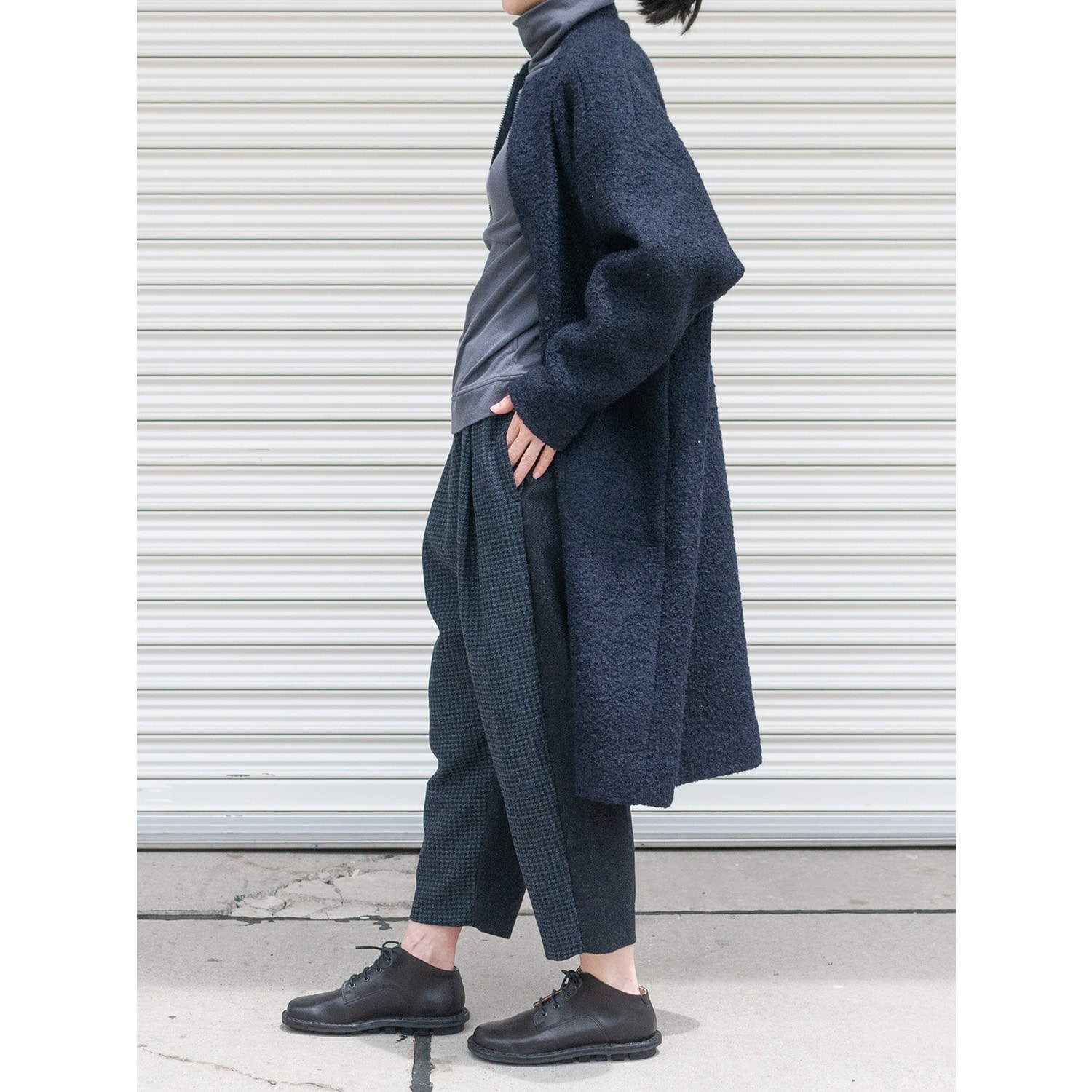 [RaPPELER] 2Way Sarouel pants_Navy blue(50)