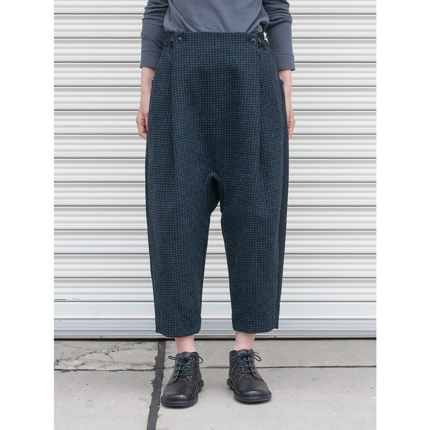 [RaPPELER] 2Way Sarouel pants_Navy blue(50)