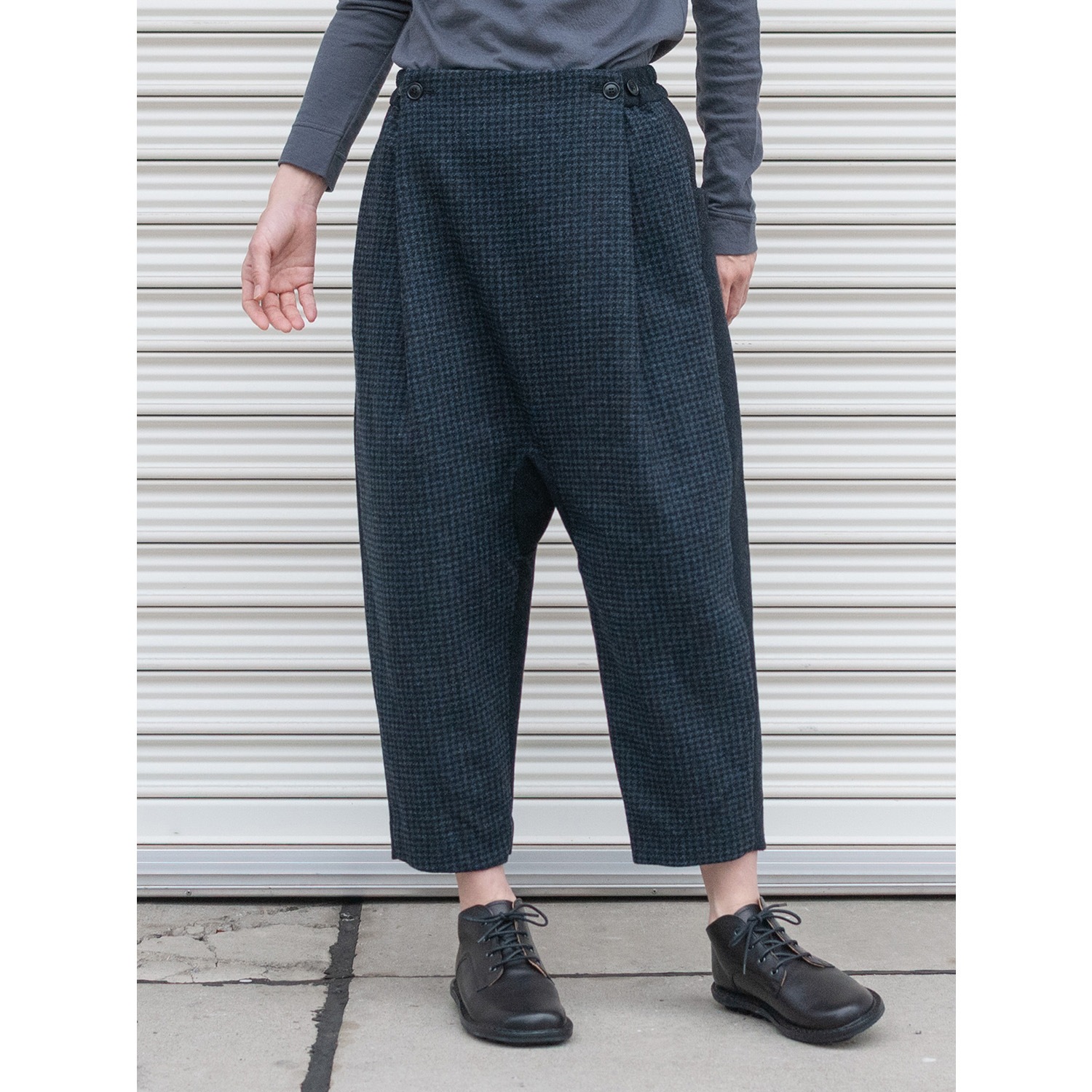 [RaPPELER] 2Way Sarouel pants_Navy blue(50)