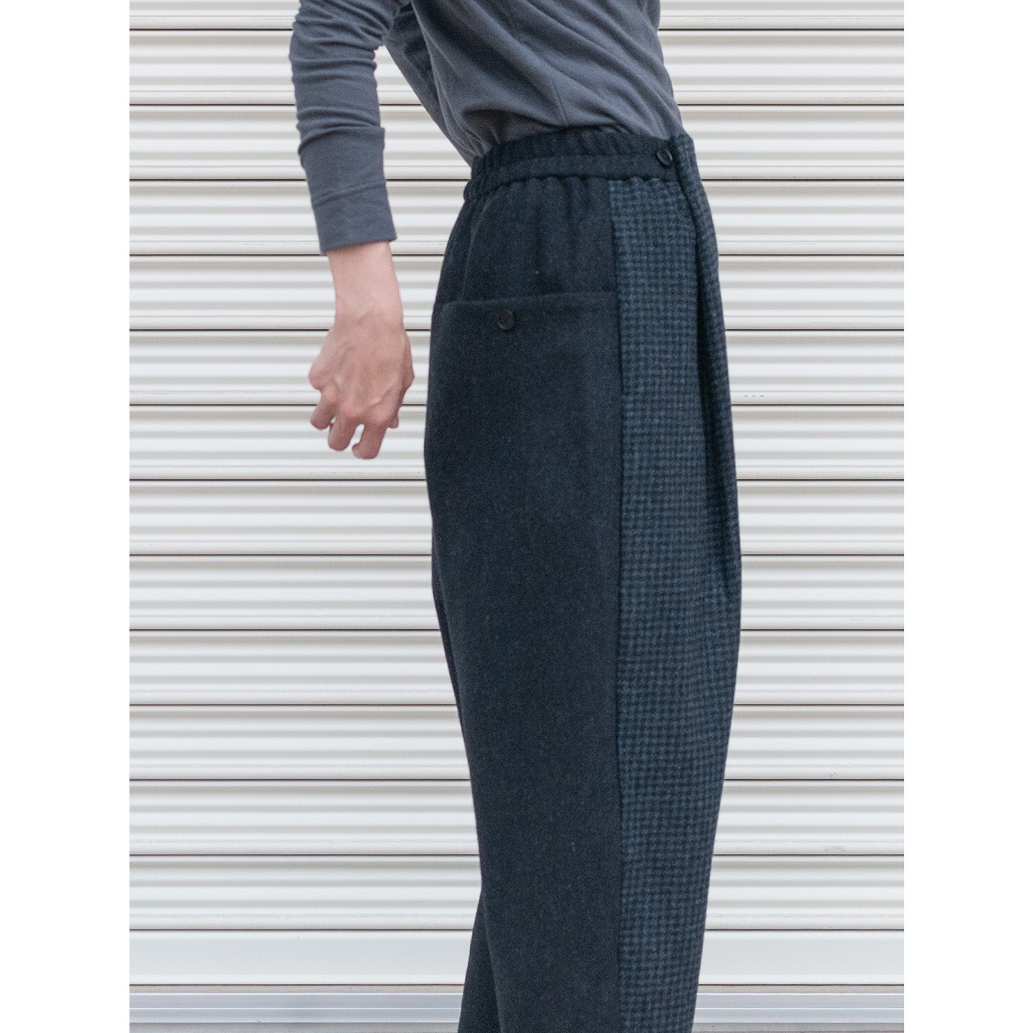 [RaPPELER] 2Way Sarouel pants_Navy blue(50)