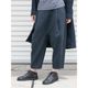 [RaPPELER] 2Way Sarouel pants_Navy blue(50)