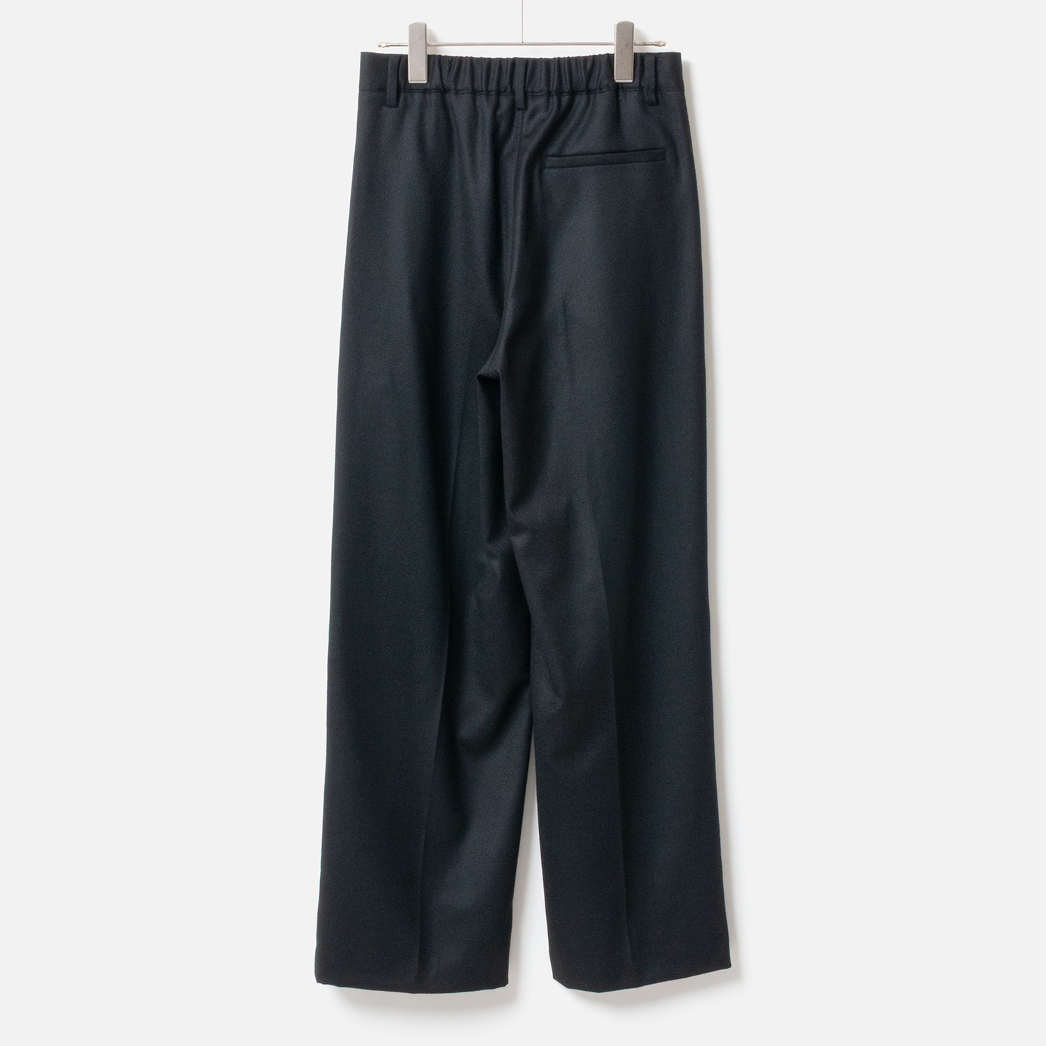 [Harriss] Straight two-tuck pants_Black(80)