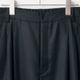 [Harriss] Straight two-tuck pants_Black(80)