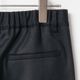 [Harriss] Straight two-tuck pants_Black(80)