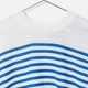 [RaPPELER] 2way Striped Knit_Sax blue(52)