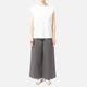 [le ciel de HARRISS] Cap Sleeve Boat Neck T-Shirt