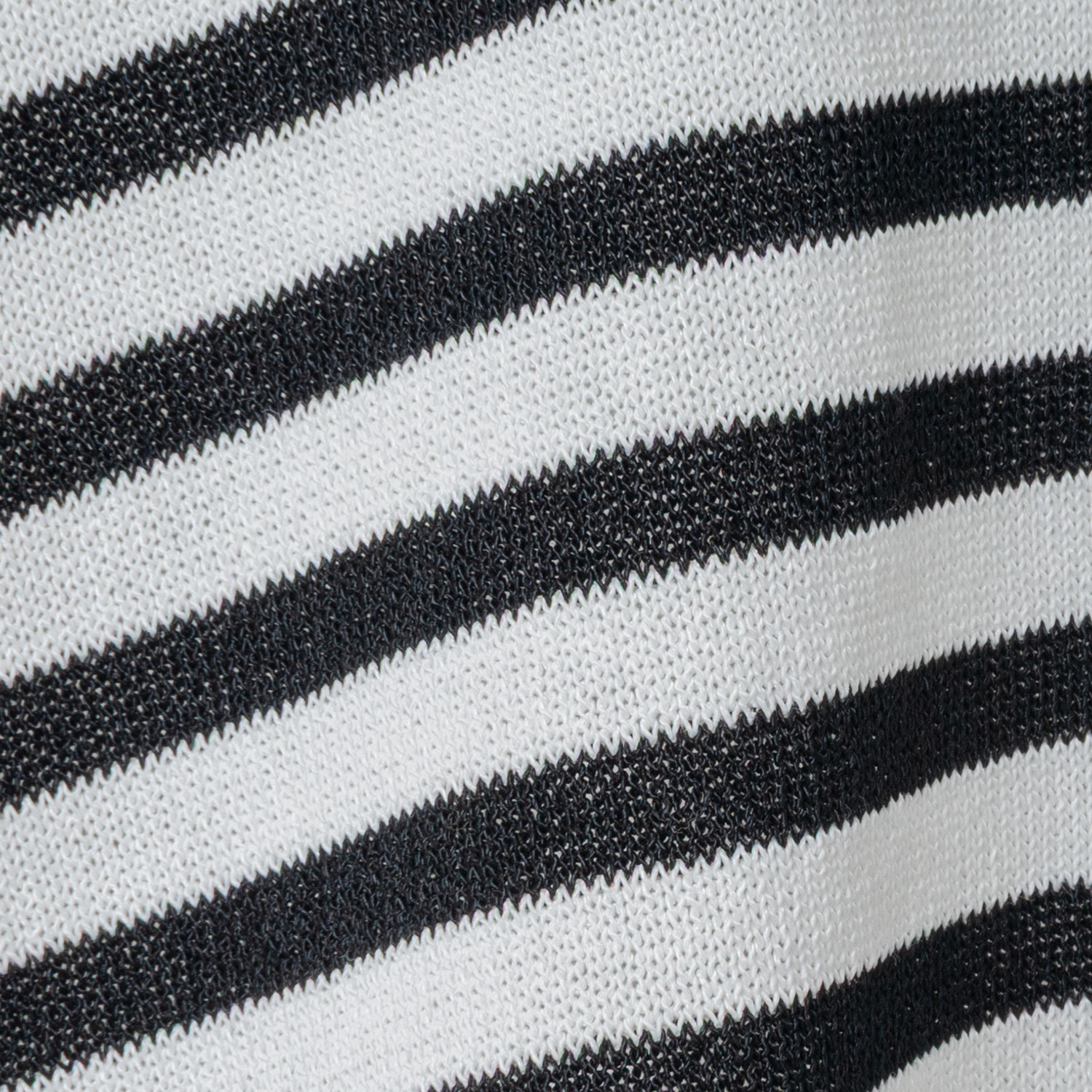 [RaPPELER] 2way Striped Knit_Black(80)