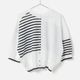 [RaPPELER] 2way Striped Knit_Black(80)