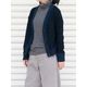 [RaPPELER] Deer slub knit cardigan_Navy blue(50)