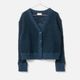 [RaPPELER] Deer slub knit cardigan_Navy blue(50)