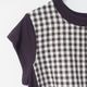 [RaPPELER] Gingham Check Switched Blouse_Brown(71)