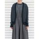 [RaPPELER] Deer slub knit cardigan_Charcoal gray(81)