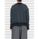 [RaPPELER] Deer slub knit cardigan_Charcoal gray(81)