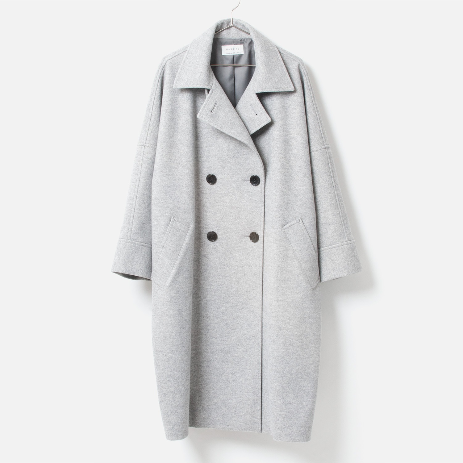 [Harriss] Oversize double coat