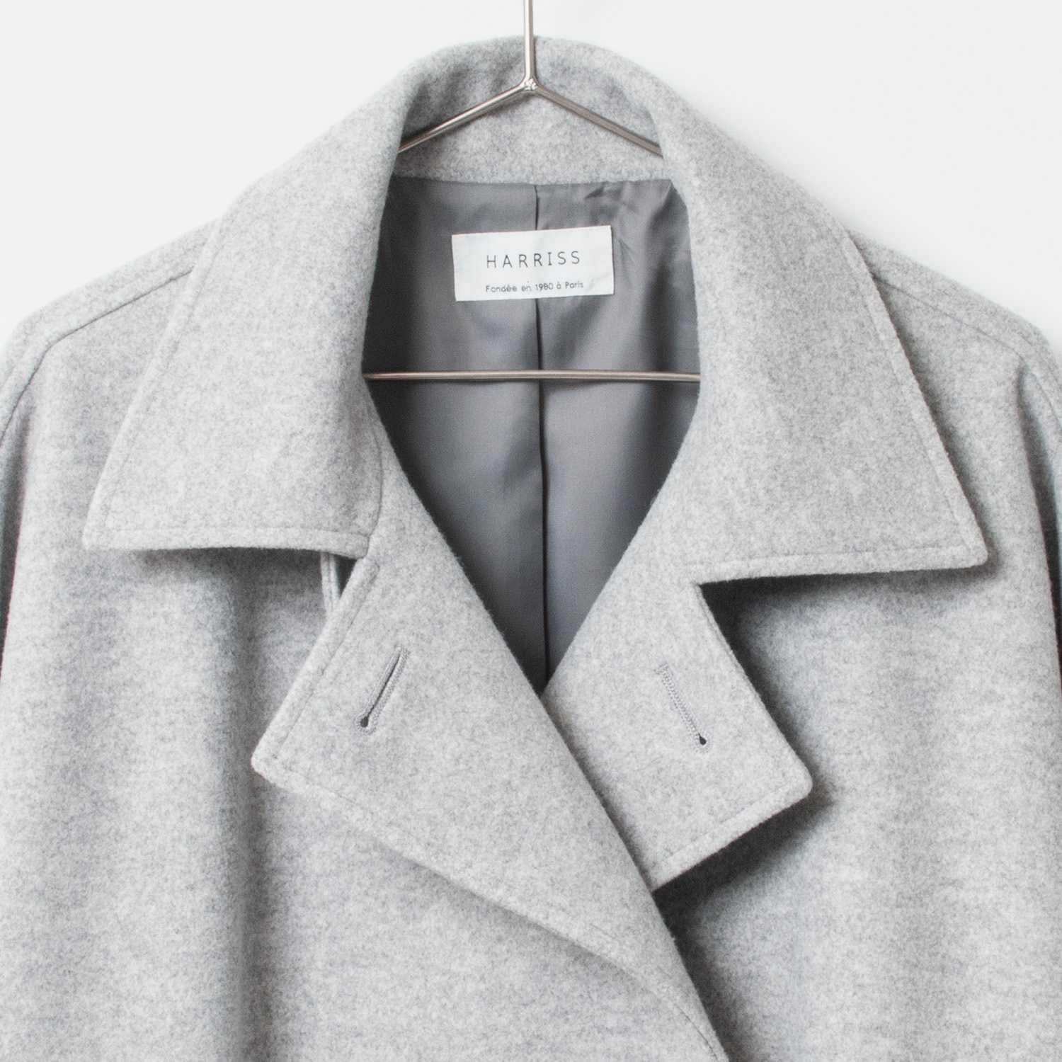 [Harriss] Oversize double coat