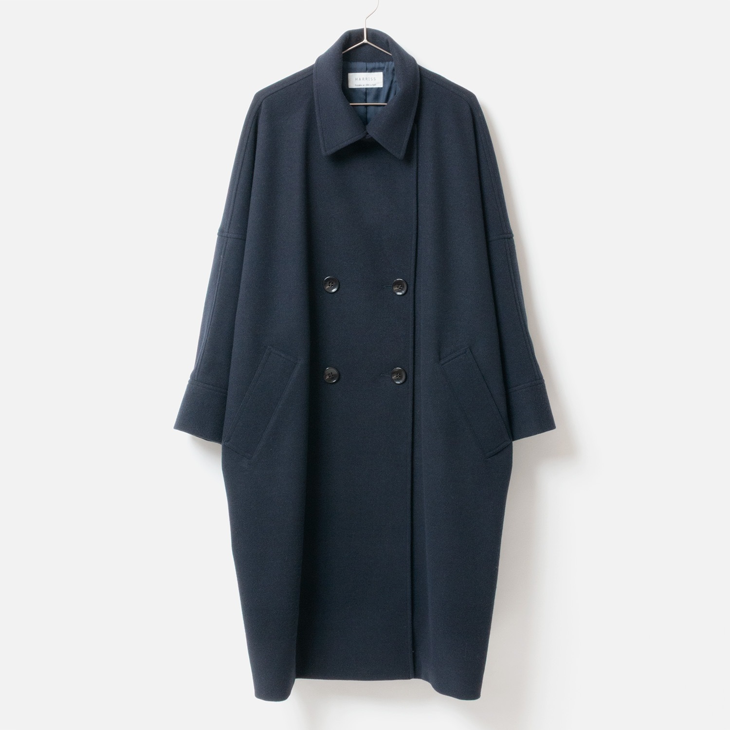 [Harriss] Oversize double coat