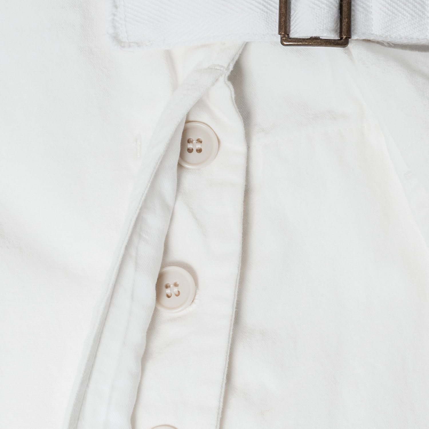 [RaPPELER] Sulfurized Damaged Washed Skirt_White(01)