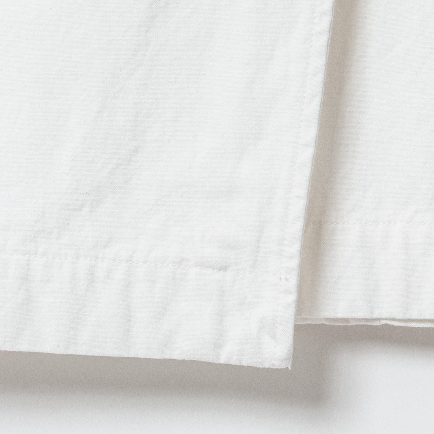 [RaPPELER] Sulfurized Damaged Washed Skirt_White(01)
