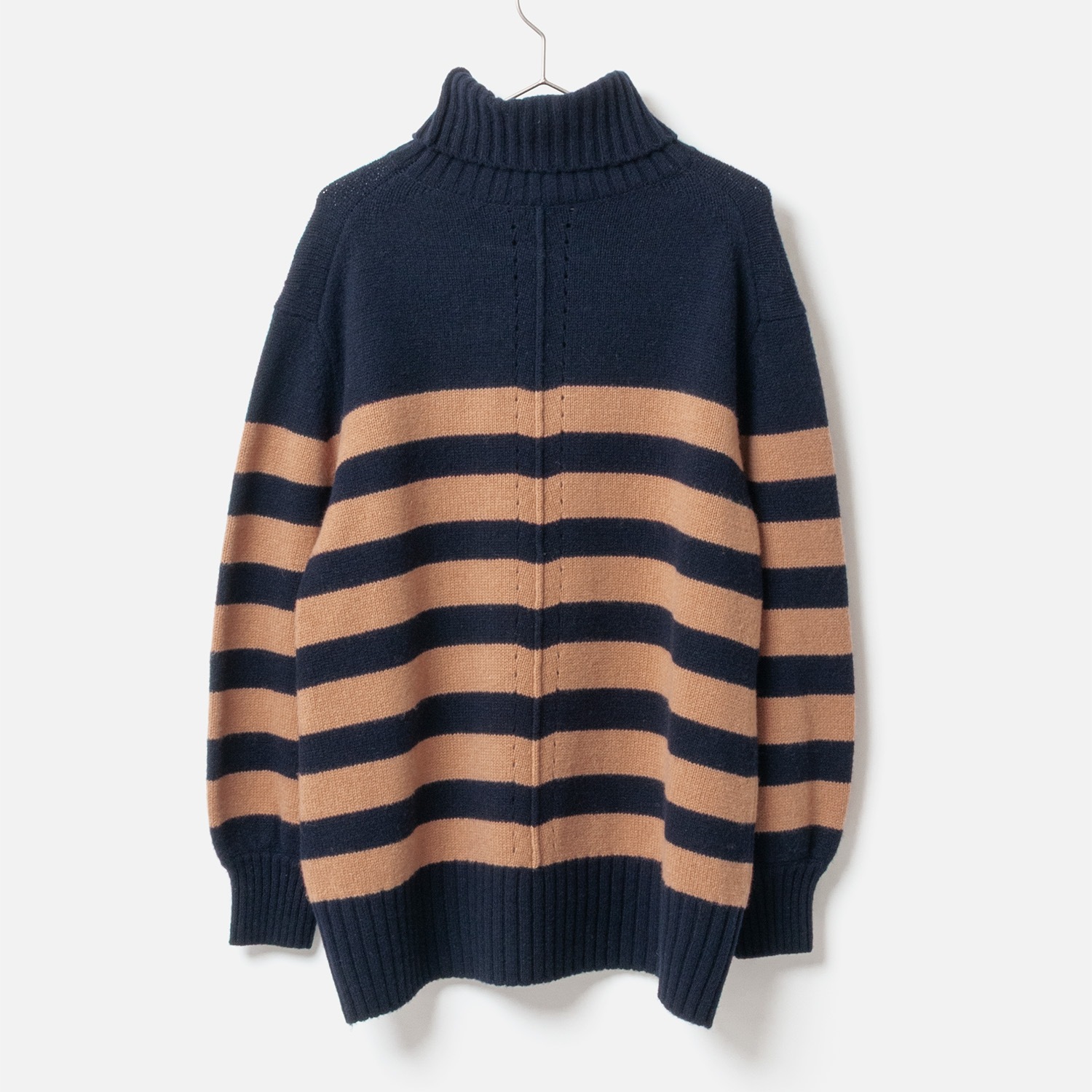 [Harriss] Lambswool turtle sweater