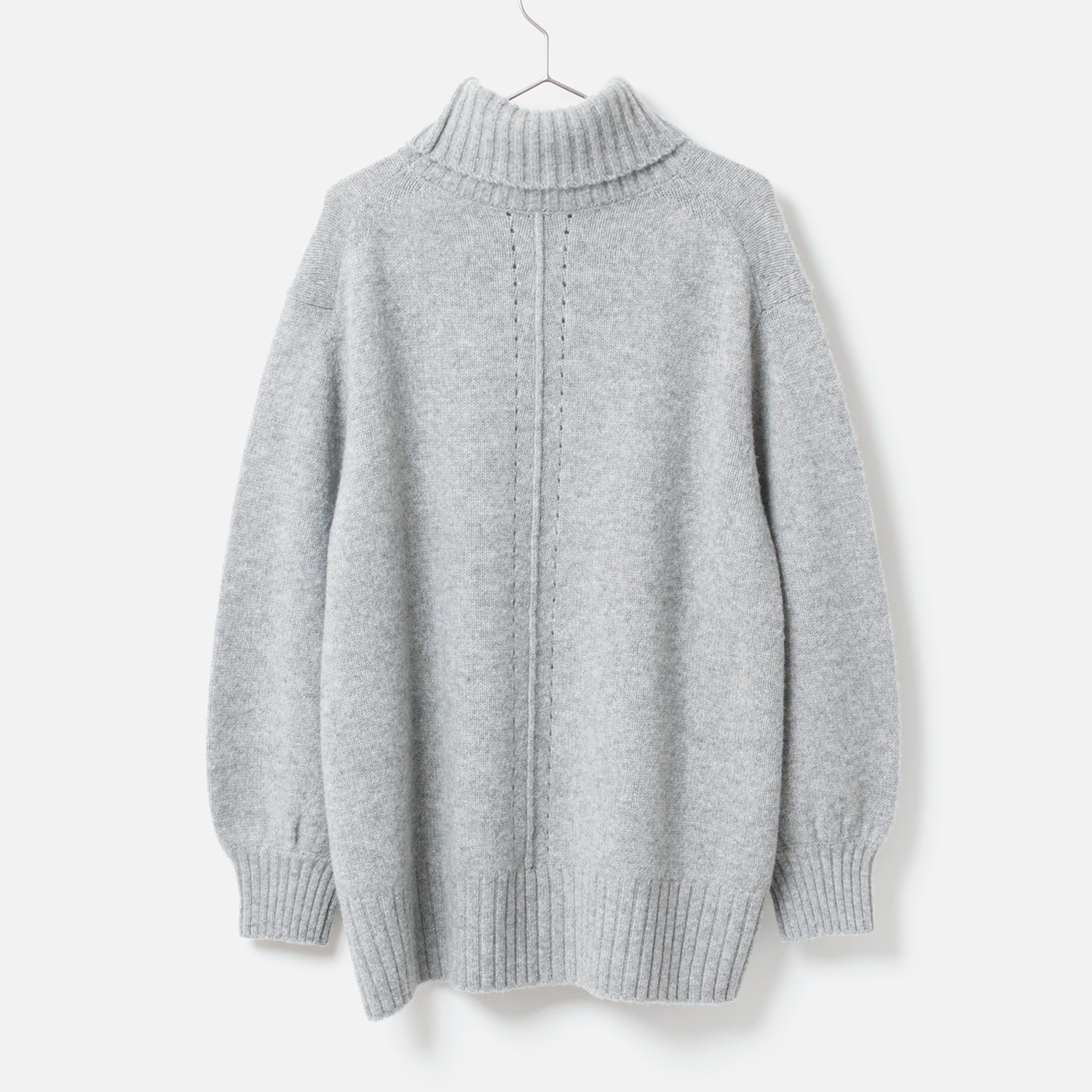 [Harriss] Lambswool turtle sweater