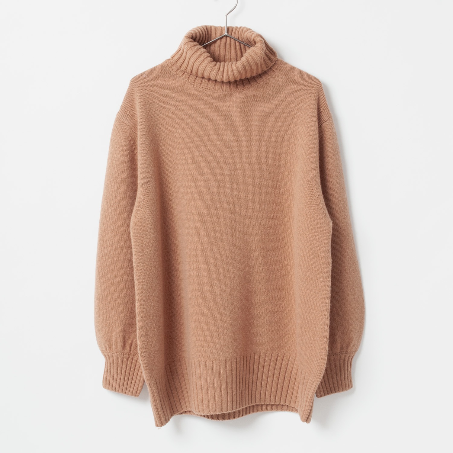 [Harriss] Lambswool turtle sweater