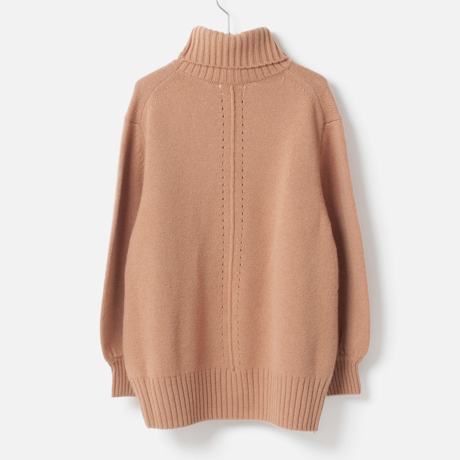 [Harriss] Lambswool turtle sweater