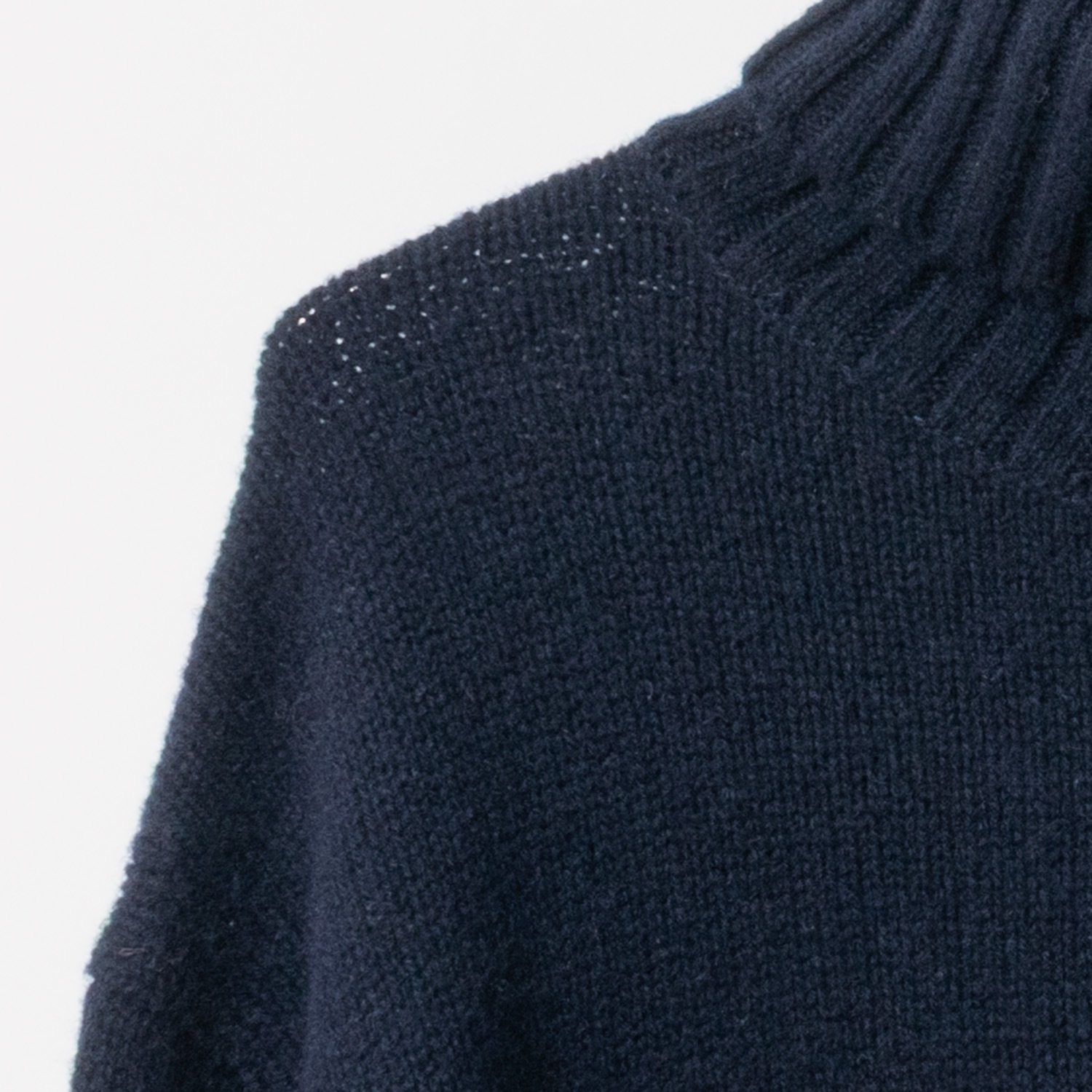 [Harriss] Lambswool turtle sweater