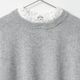 [Harriss] Cotton Ruffle Collared Crew Sweater