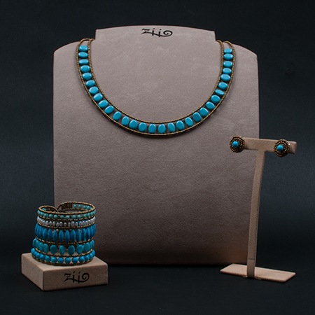 ziio] MONOCROMO BRACELET ( BLUE ) | KANEMAN E-STORE