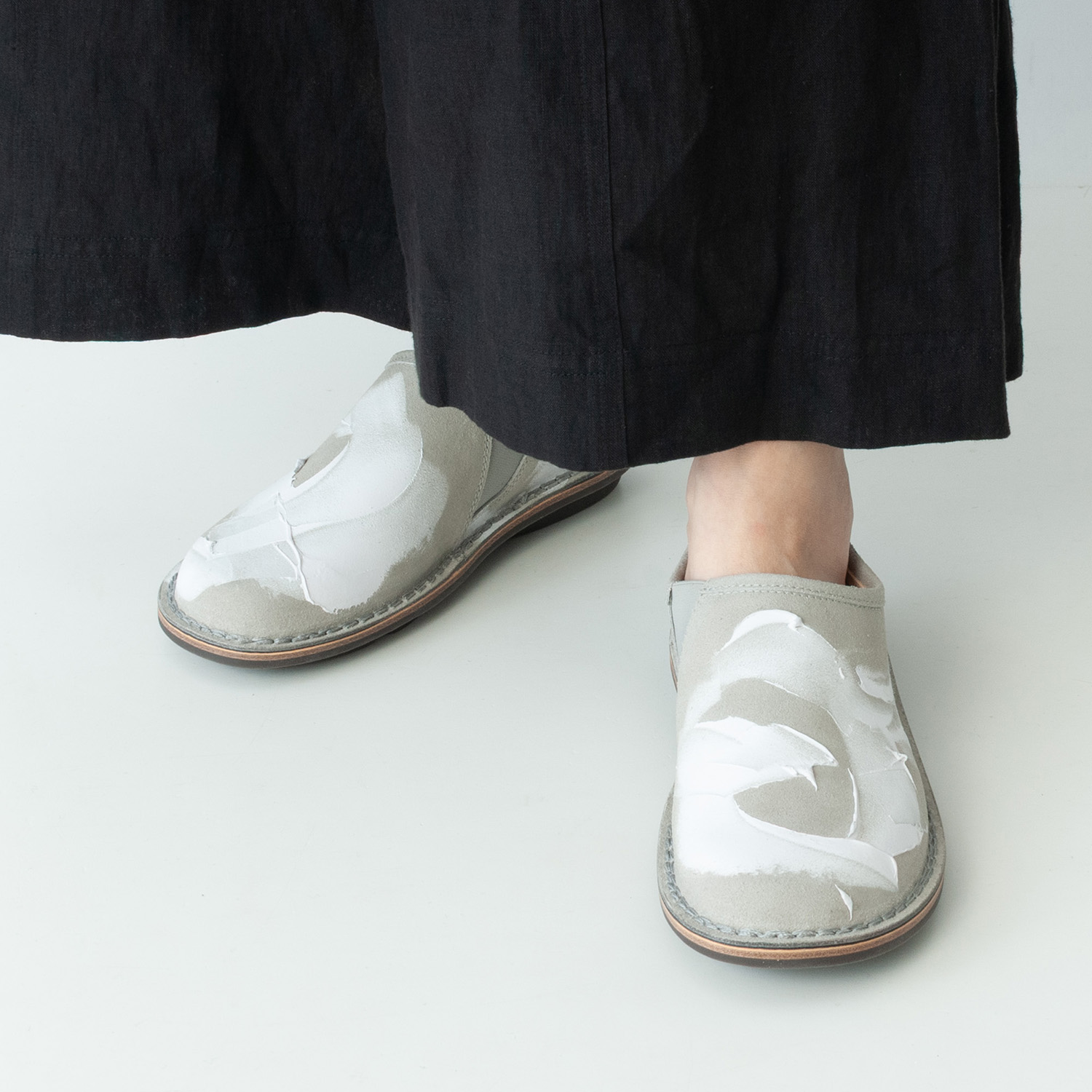 [trippen] Yen f ( perla-sde/white-color )