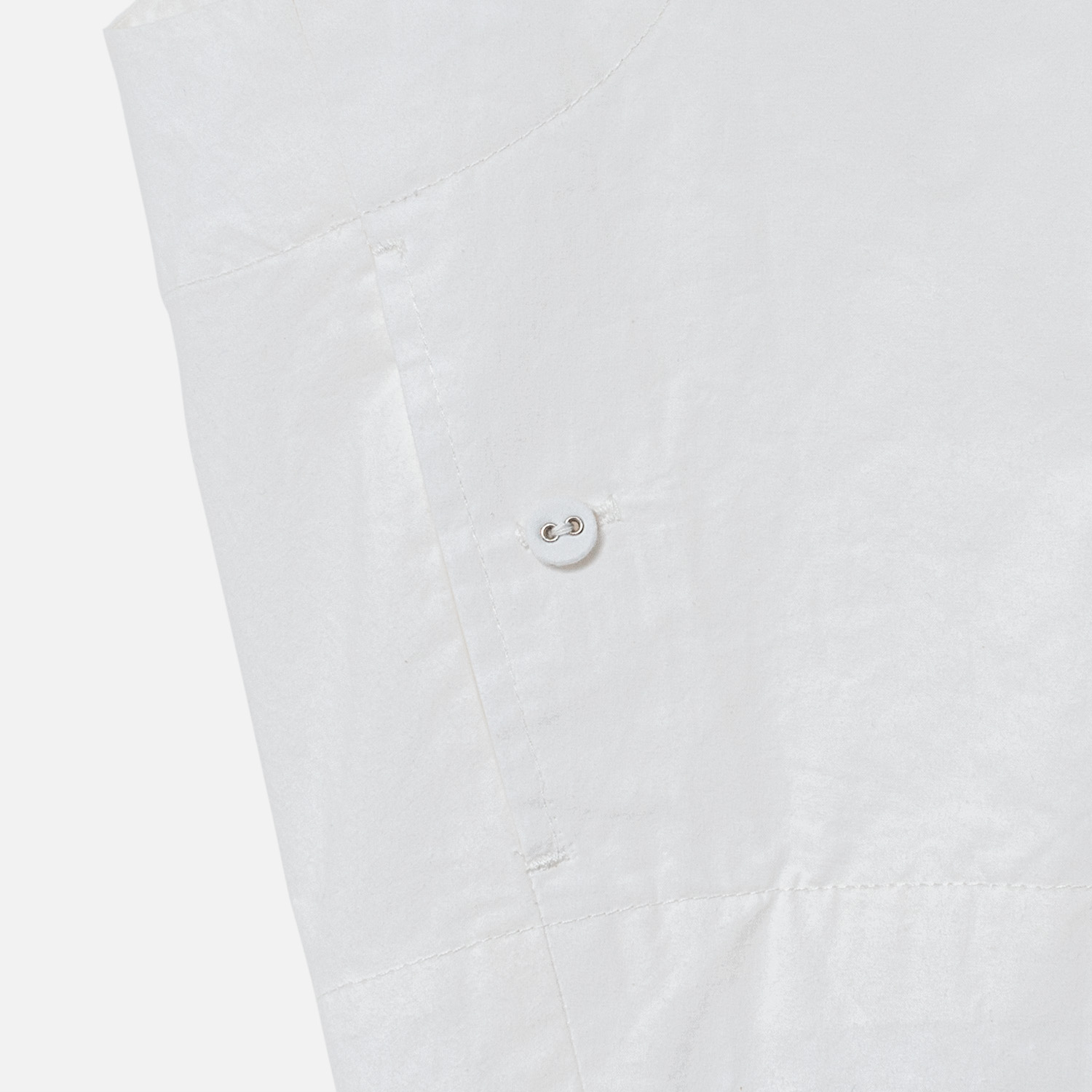 [RaPPELER] Cocoon Silhouette Blouse_White(01)