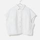 [RaPPELER] Cocoon Silhouette Blouse_White(01)