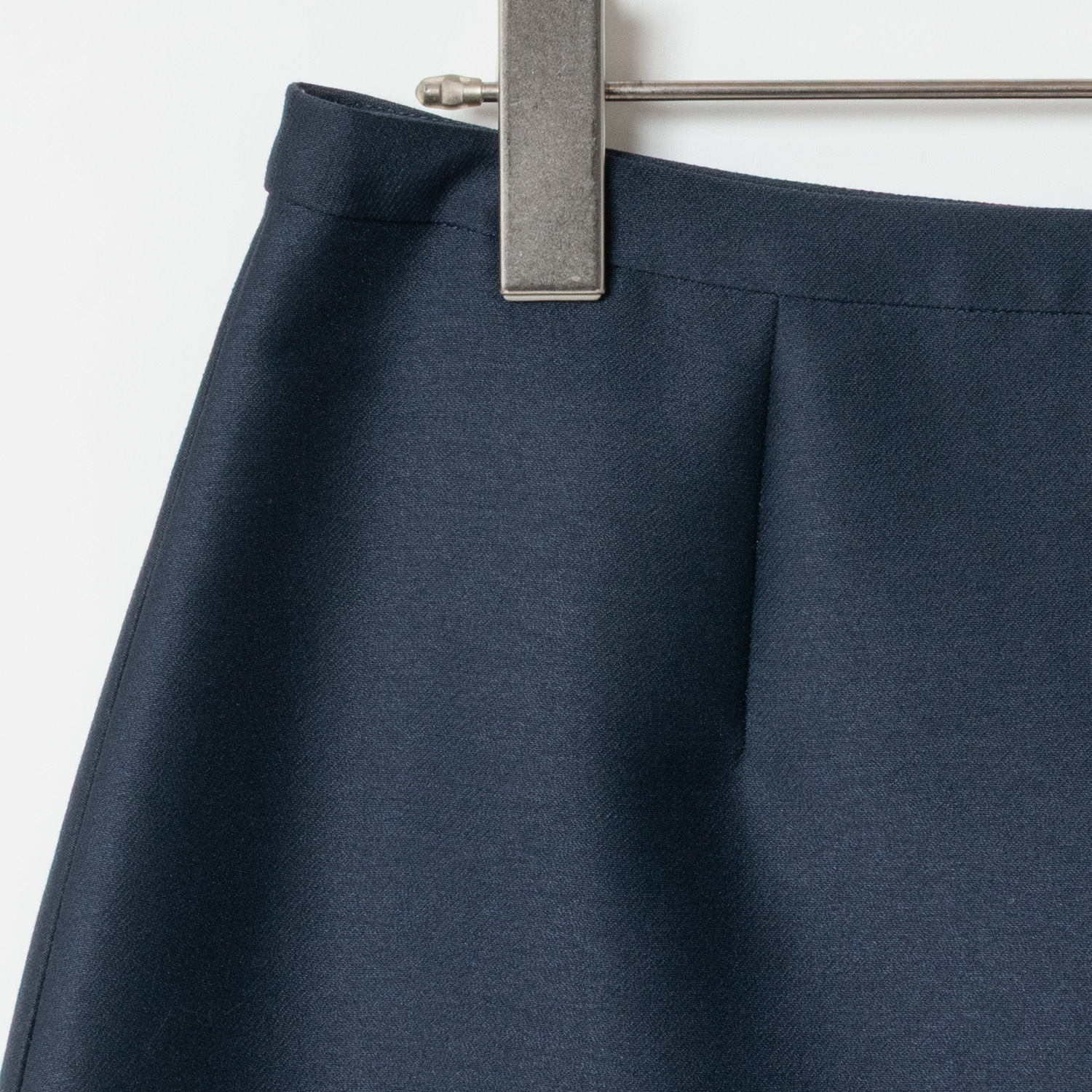 [Harriss] A-line skirt_Navy blue(50)