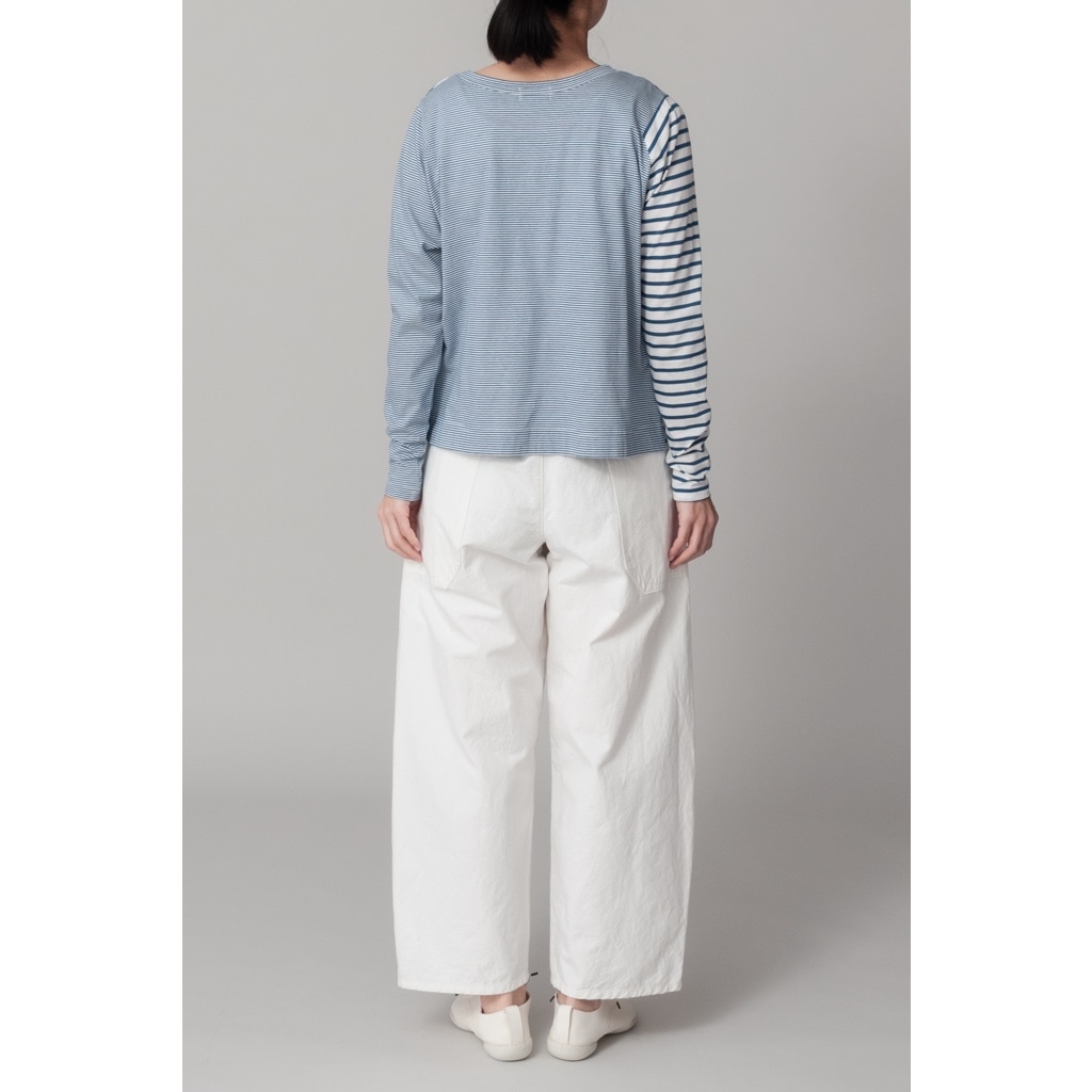[RaPPELER] High-density twill pants_White(01)