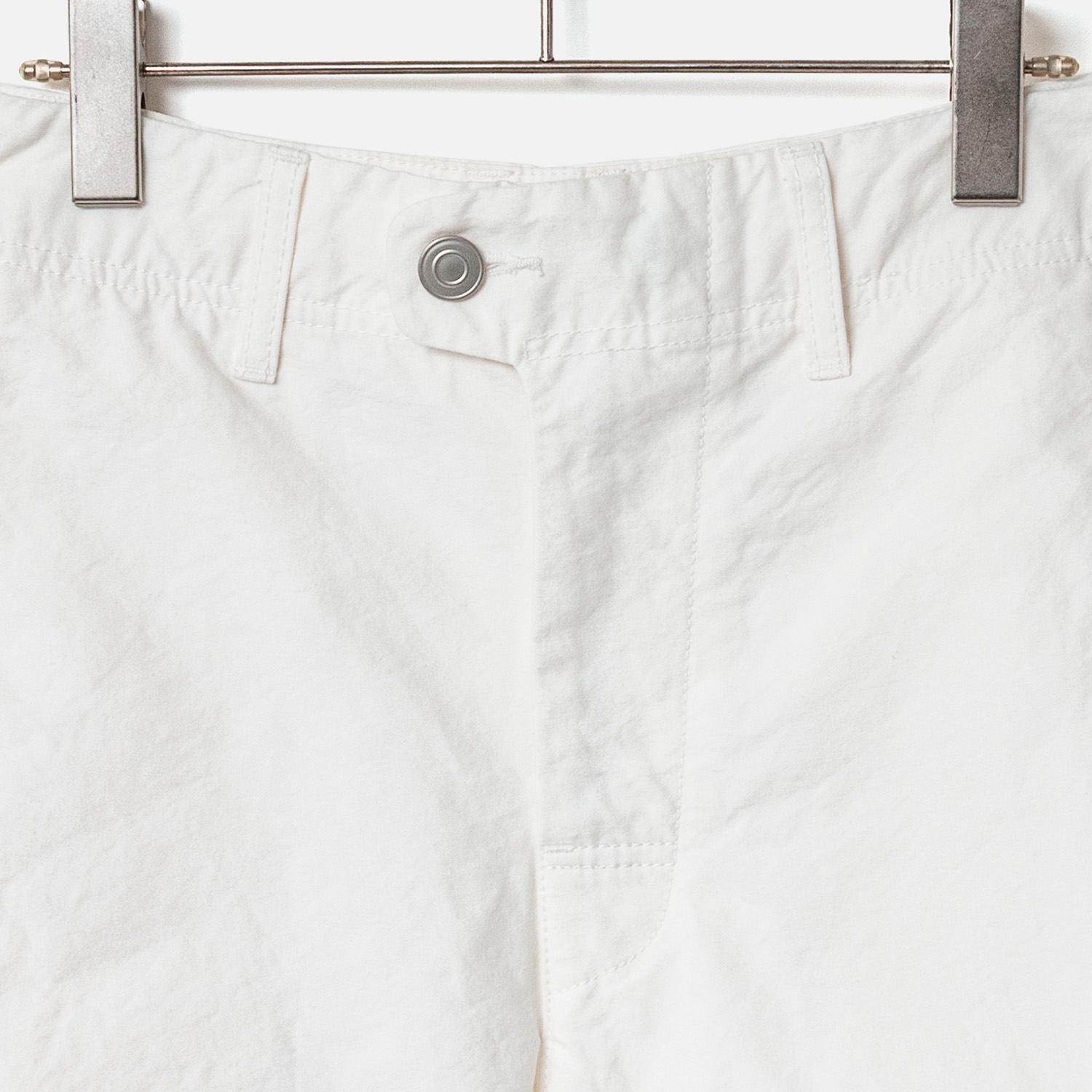 [RaPPELER] High-density twill pants_White(01)