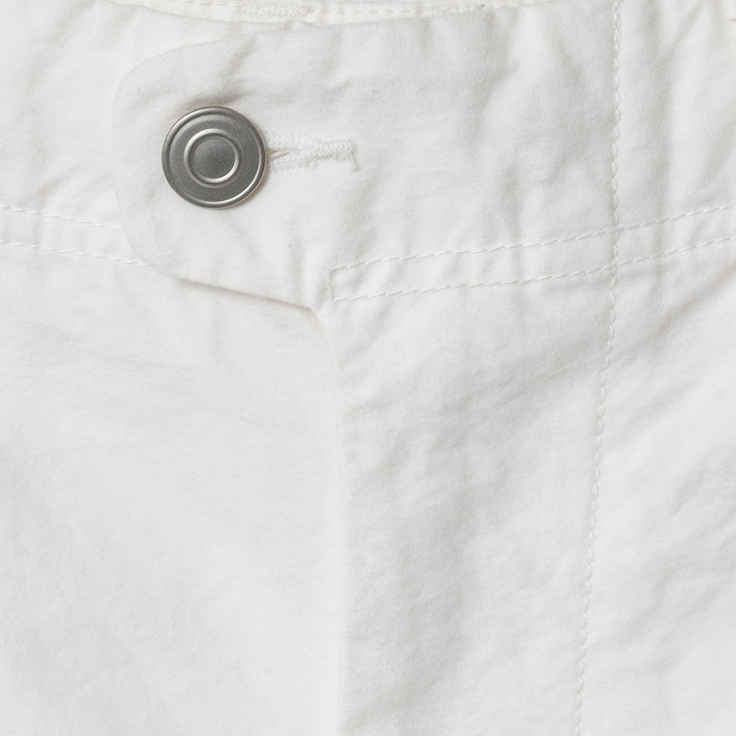 [RaPPELER] High-density twill pants_White(01)