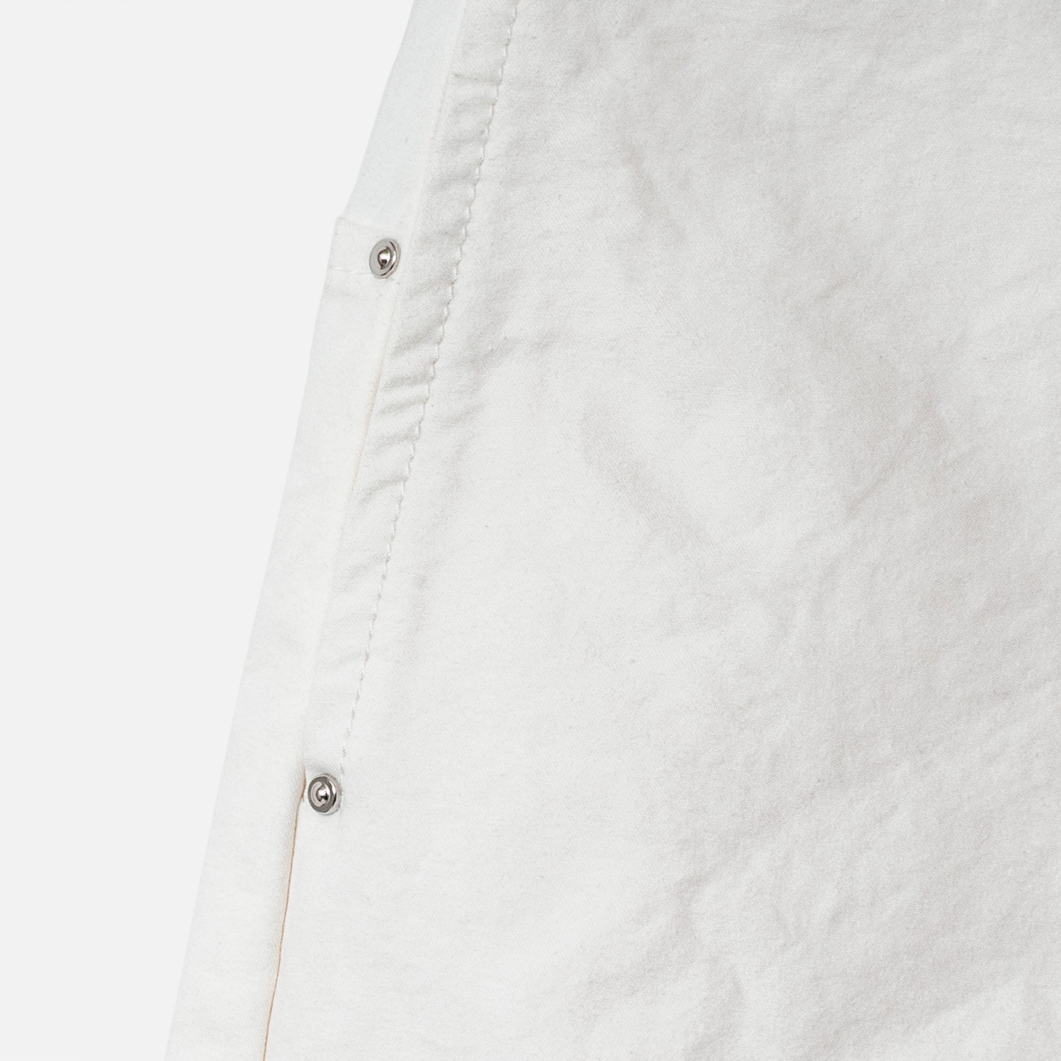 [RaPPELER] High-density twill pants_White(01)