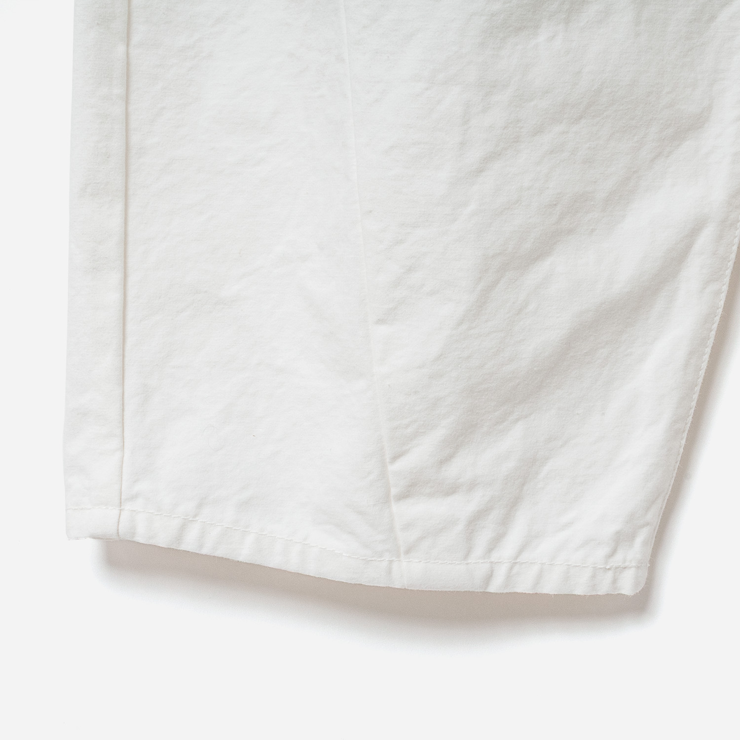 [RaPPELER] High-density twill pants_White(01)