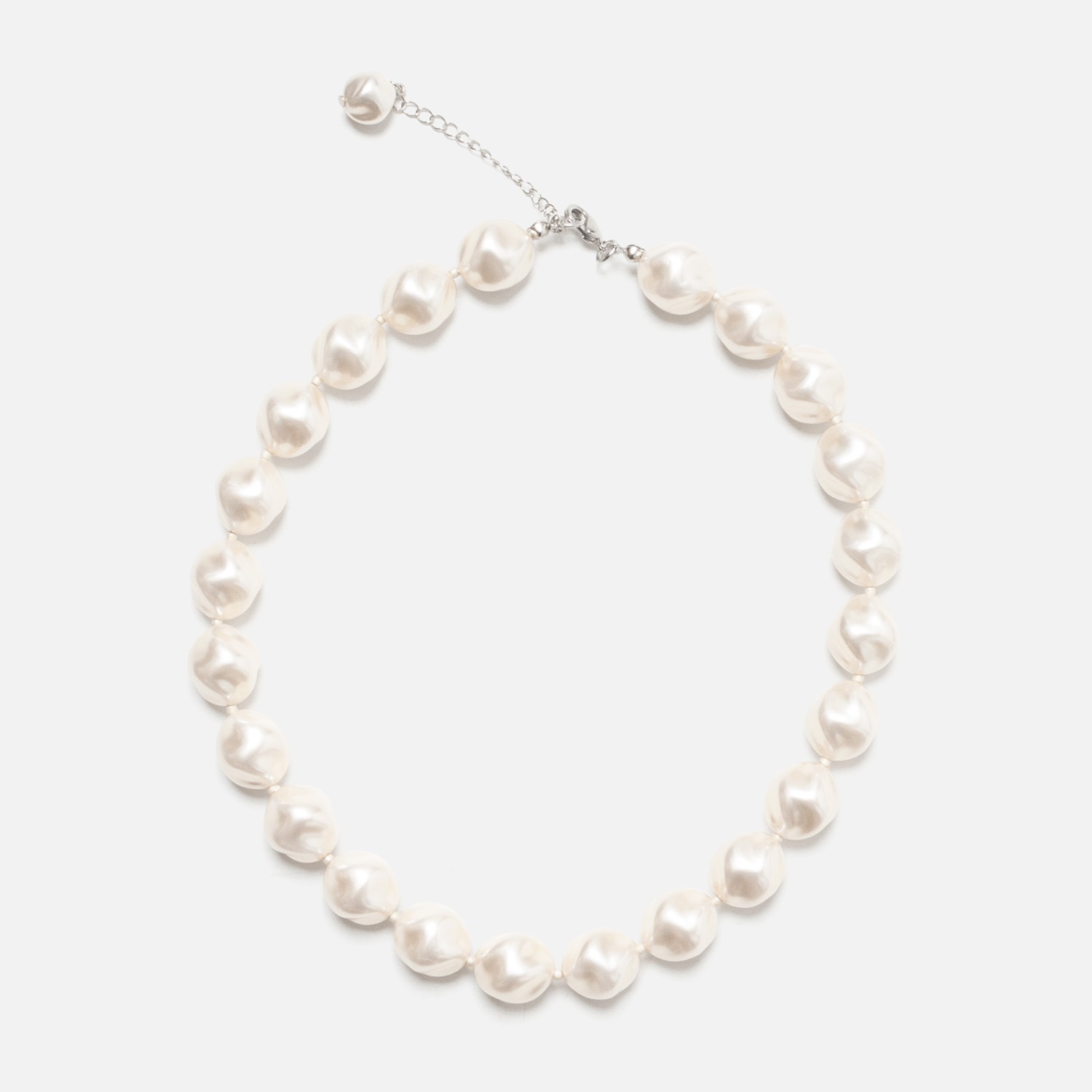 [Harriss] Resin pearl necklace