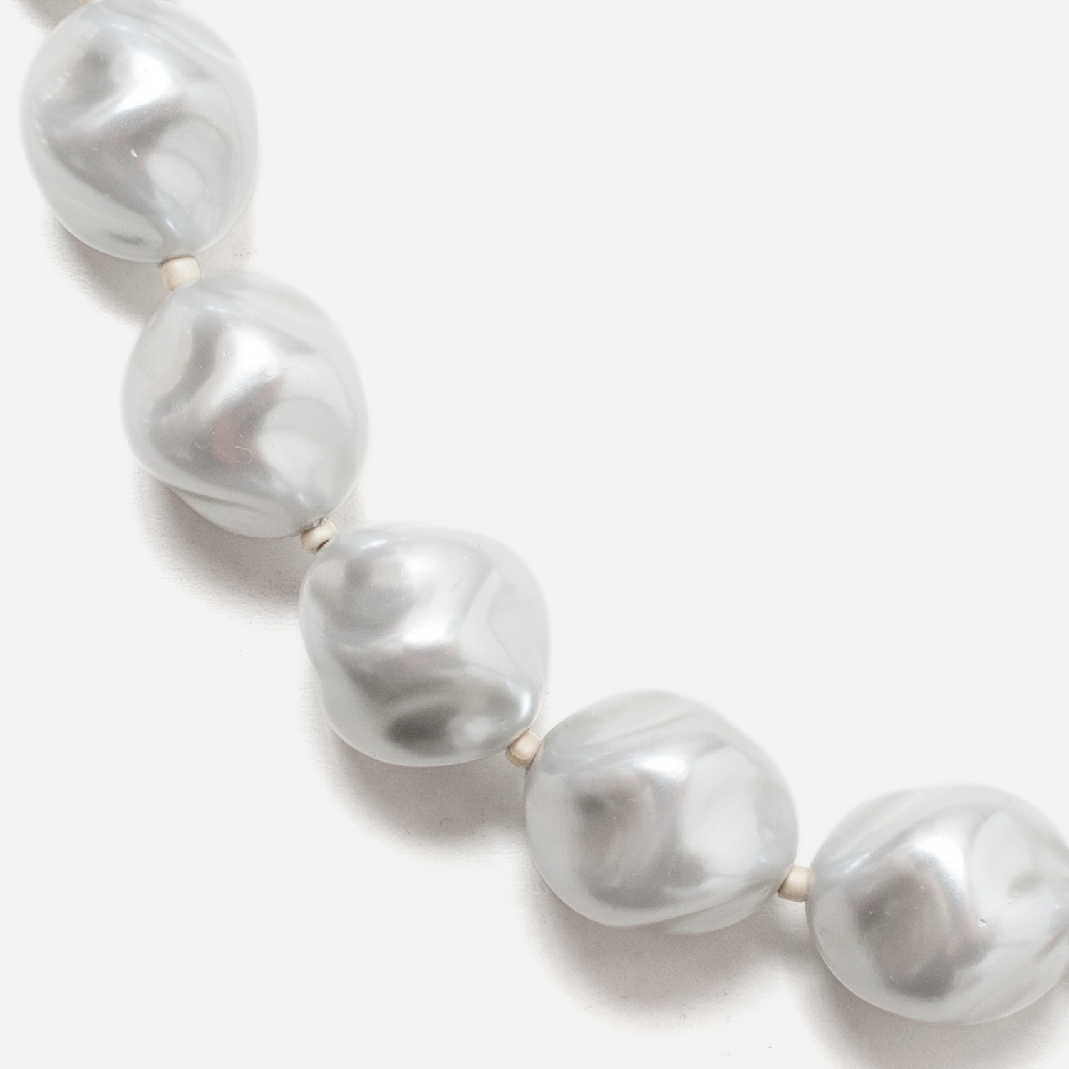 [Harriss] Resin pearl necklace