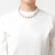 [Harriss] Resin pearl necklace